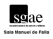 SALA MANUEL DE FALLA DE SGAE