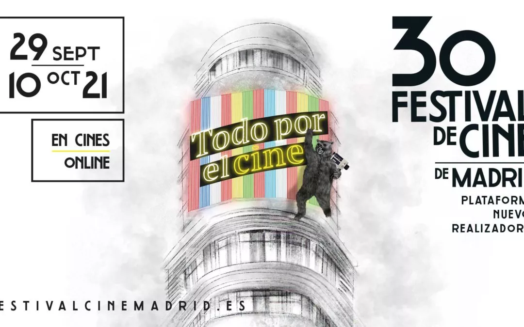 El Festival de Cine de Madrid presenta el cartel de su 30º edición bajo el eslogan: Todo por el cine
